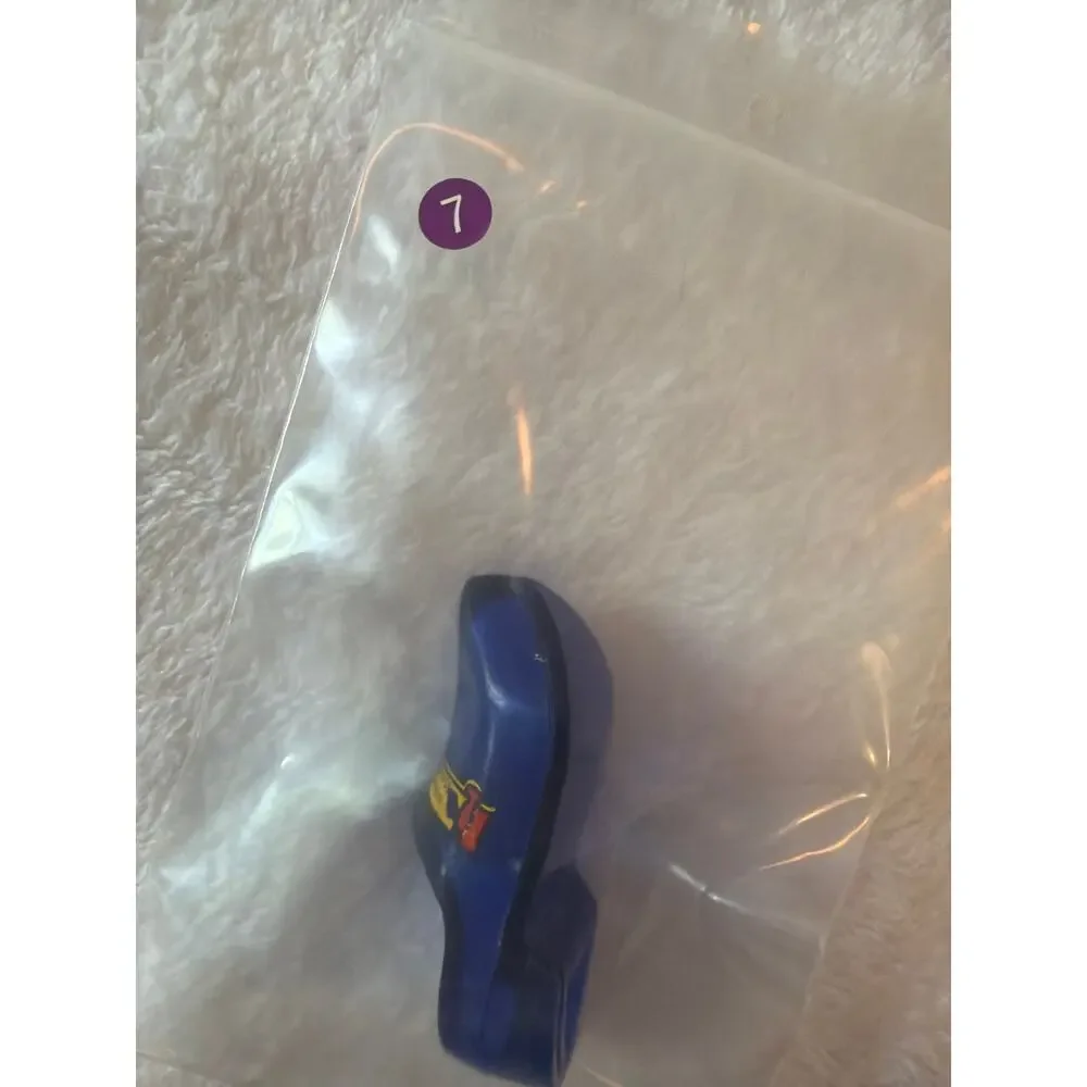 Vintage Cobalt Blue Shoe Souvenir Salt Shaker Holland Michigan Collectible